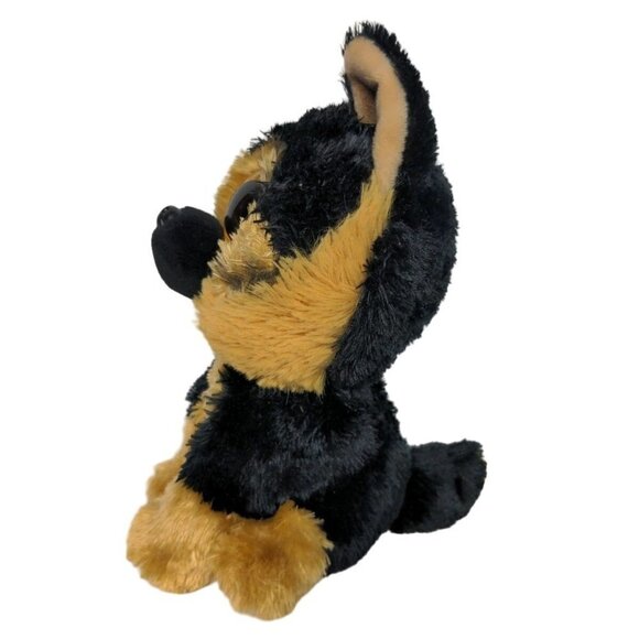 Ty Beanie Boo Spirit Black Brown German Shepherd Dog Stuffed Animal 2021 6.5" - Picture 4 of 6